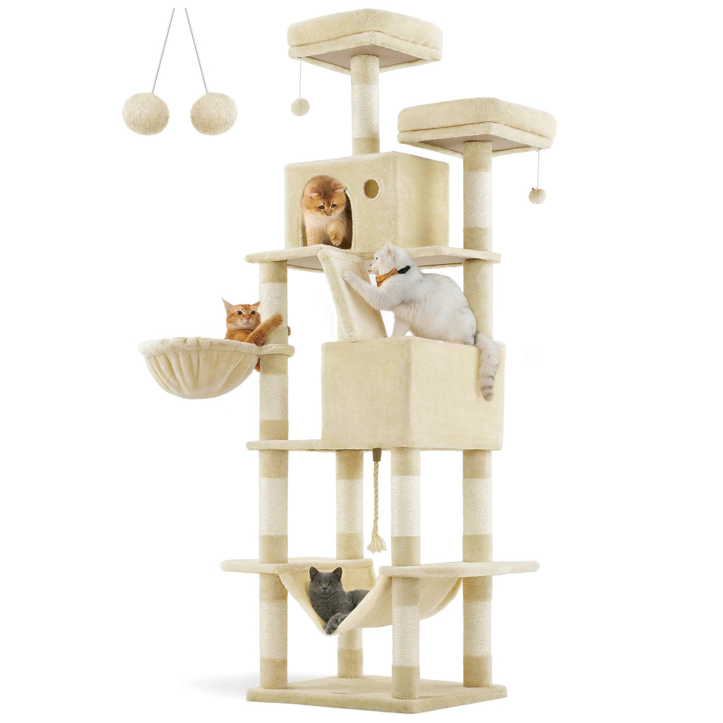 MimoPaws Feandrea Premium Árbol para Gatos, 206 cm de Altura