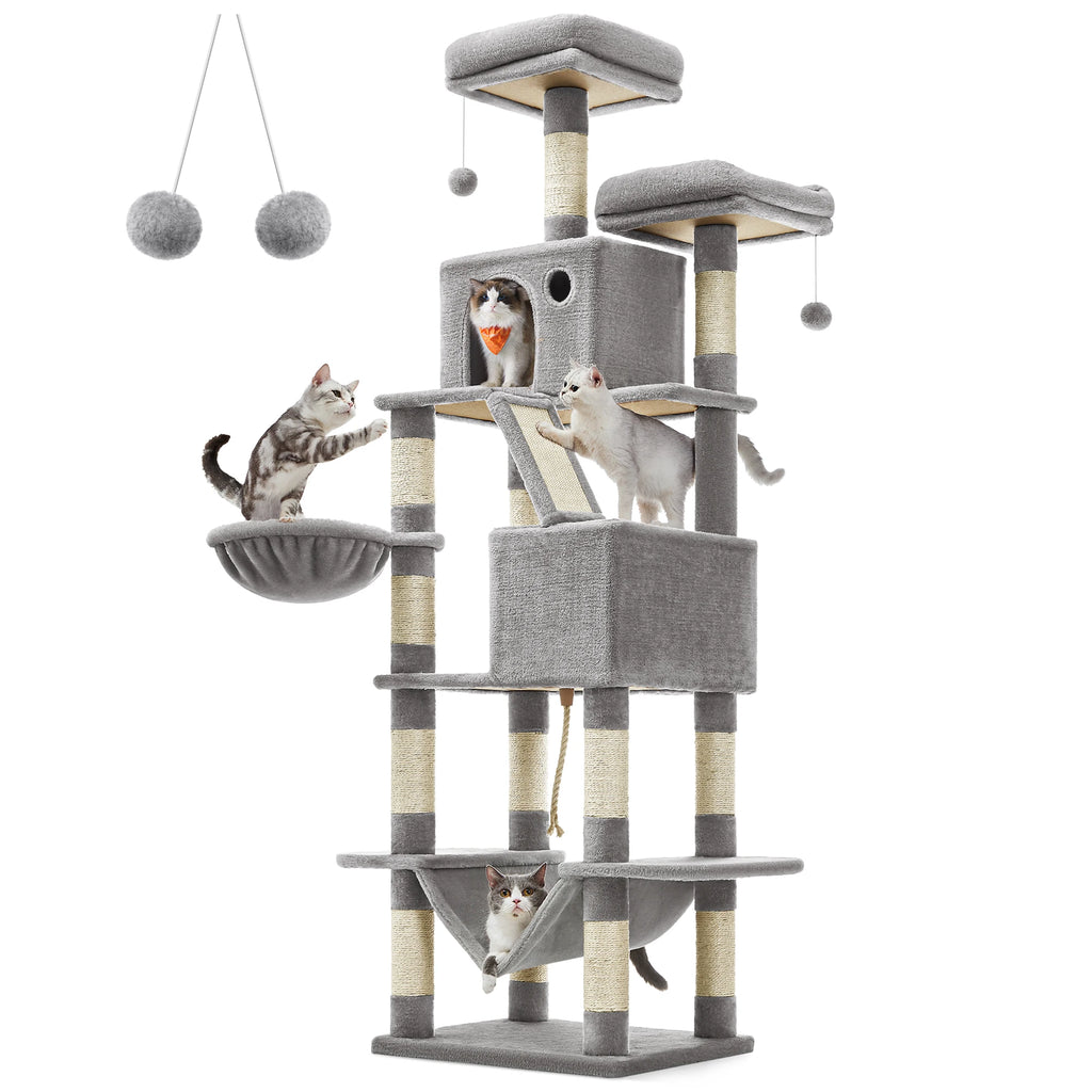 MimoPaws Feandrea Premium Árbol para Gatos, 206 cm de Altura