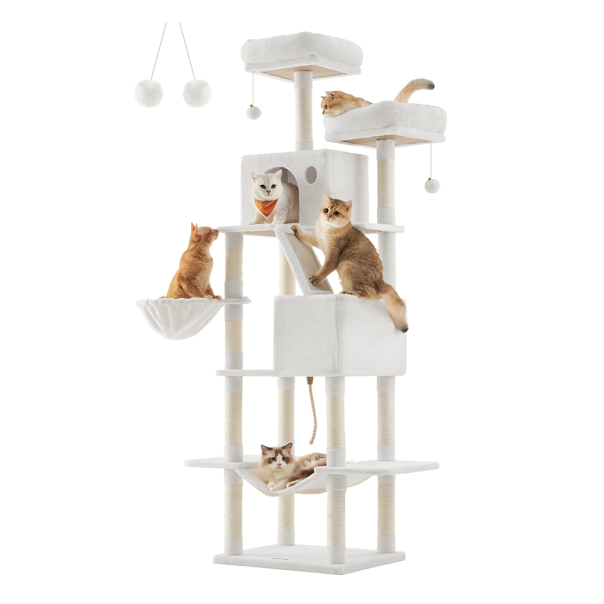 MimoPaws Feandrea Premium Árbol para Gatos, 206 cm de Altura
