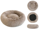 Cama Cojín Tipo Donut de Felpa Súper Suave