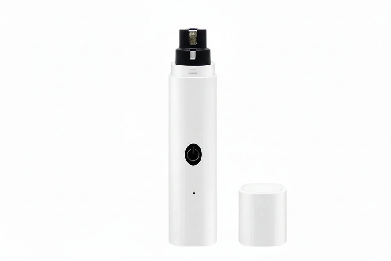 Cortaúñas eléctrico para mascotas recargable por USB y Luz LED