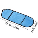 Toalla portátil de chenilla para baño de mascotas