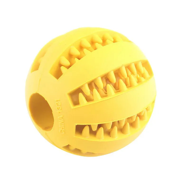 Pelota dental multifuncional de caucho natural