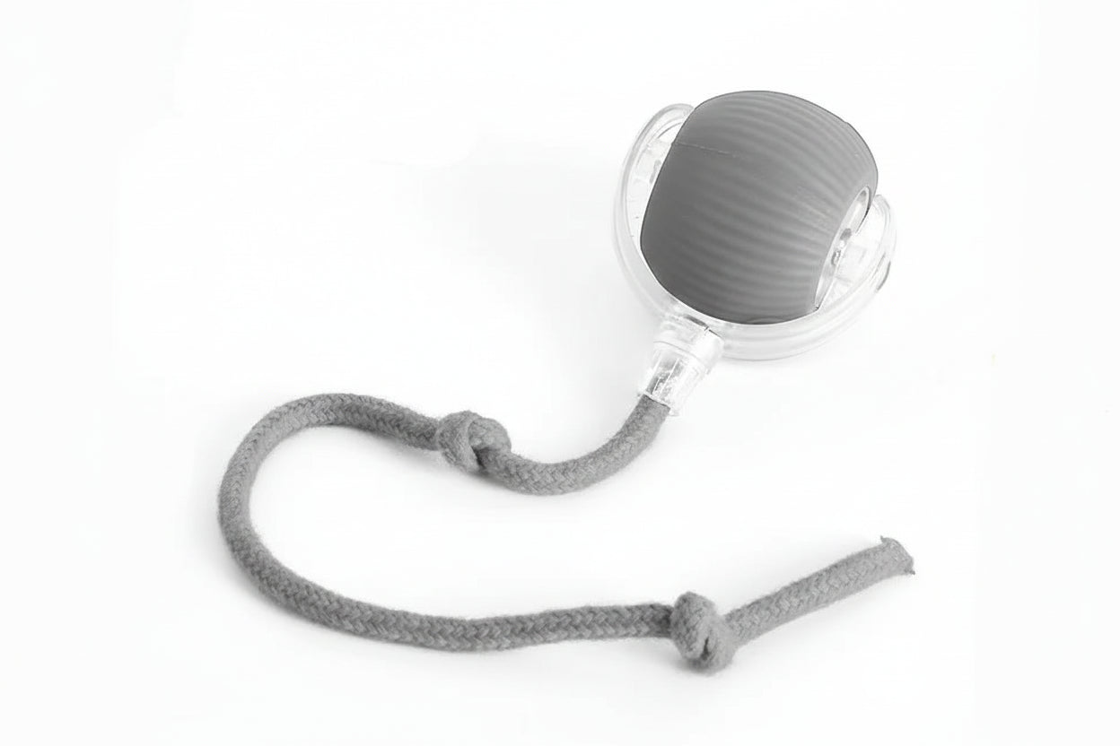 Pelota con cola recargable y sensor de movimiento