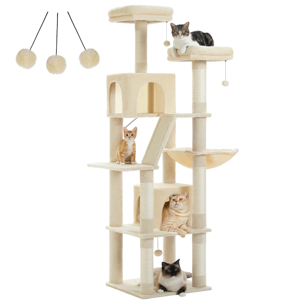 MimoPaws Feandrea Premium Árbol para Gatos, 180cm de Altura