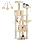 MimoPaws Feandrea Premium Árbol para Gatos, 180cm de Altura