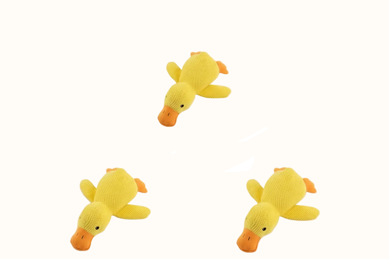 Pato de Peluche Interactivo para mascotas