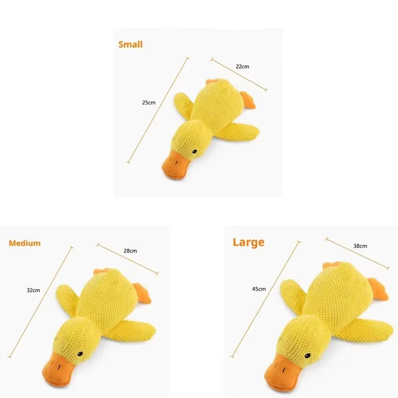 Pato de Peluche Interactivo para mascotas