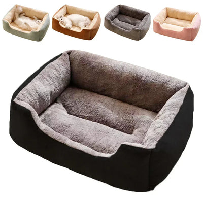 Cama tipo cuna de algodón suave para mascotas