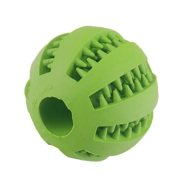 Pelota dental multifuncional de caucho natural
