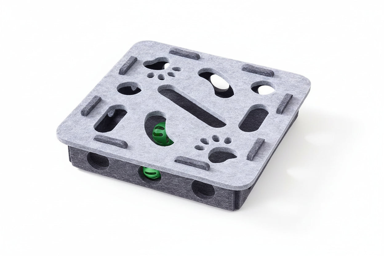 Juguete rompecabezas interactivo para gatos