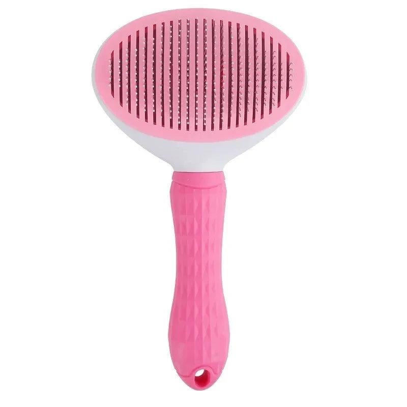 Cepillo de autolimpieza retráctil para eliminación de pelo muerto