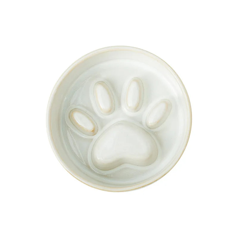 Tazón de cerámica estilo MimoPaws para mascotas
