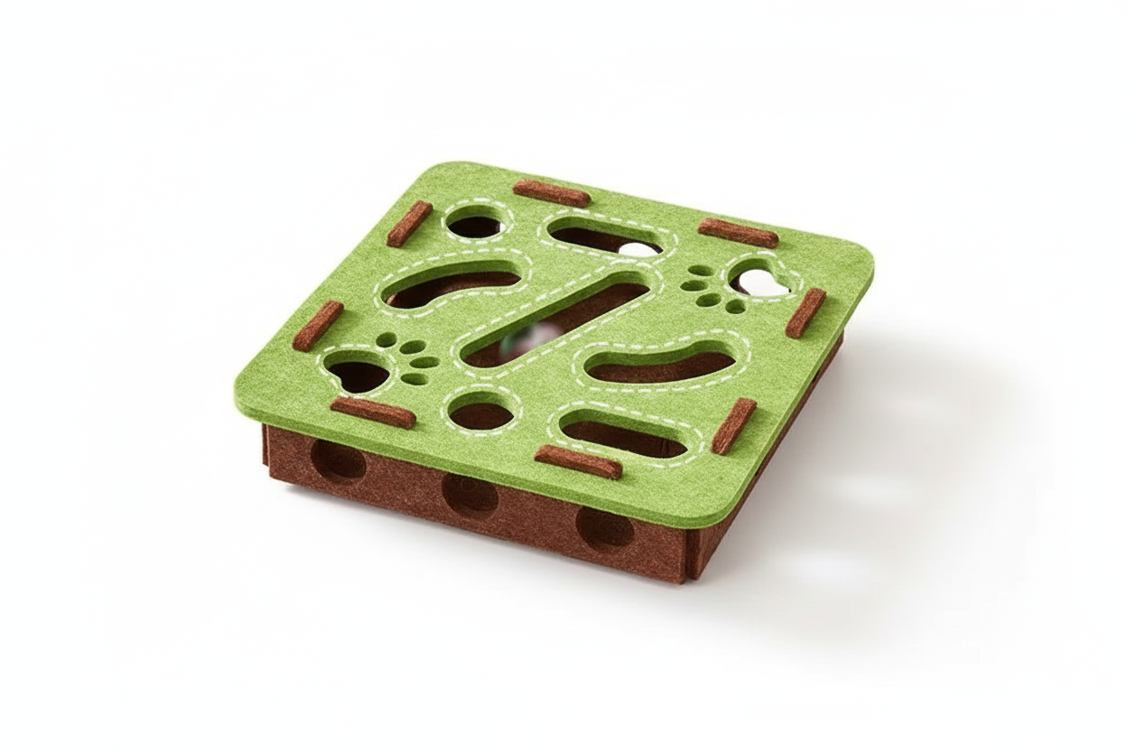 Juguete rompecabezas interactivo para gatos