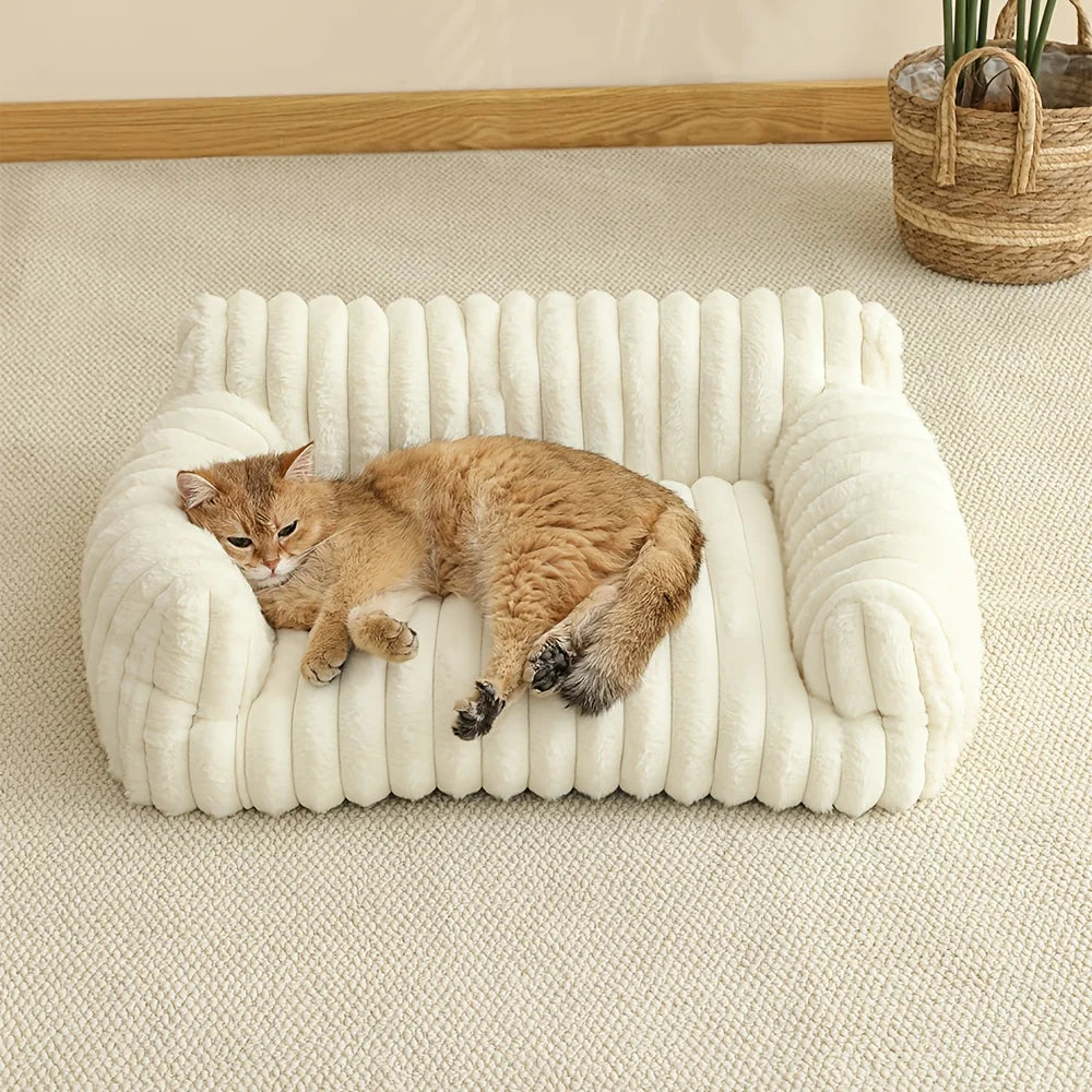 Sofá Cama para Gatos a Rayas KEMORELA