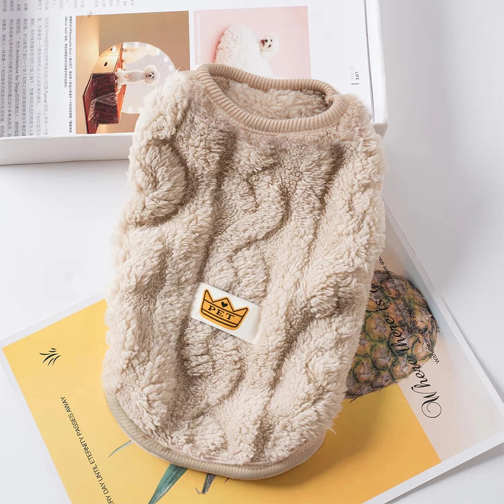 Ropa de Lana Suave y Acogedora para Mascotas Pequeñas