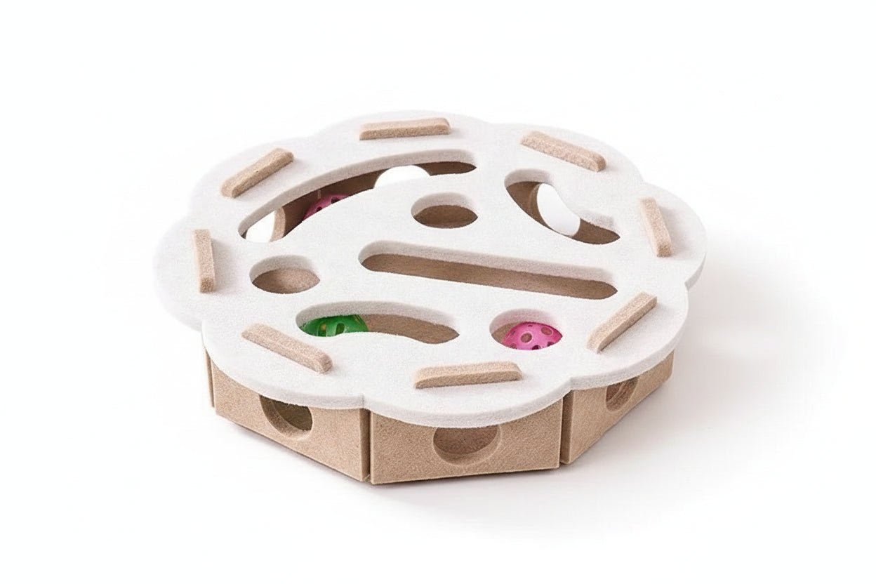 Juguete rompecabezas interactivo para gatos