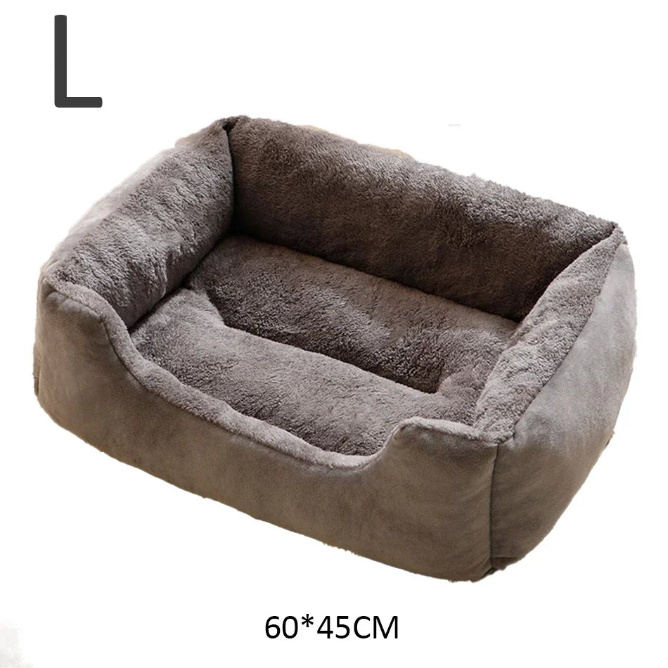 Cama tipo cuna de algodón suave para mascotas
