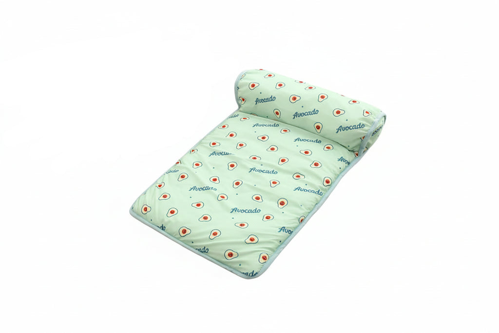 Cama refrescante de seda helada