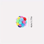 Pelota de peluche elásticas con sonido