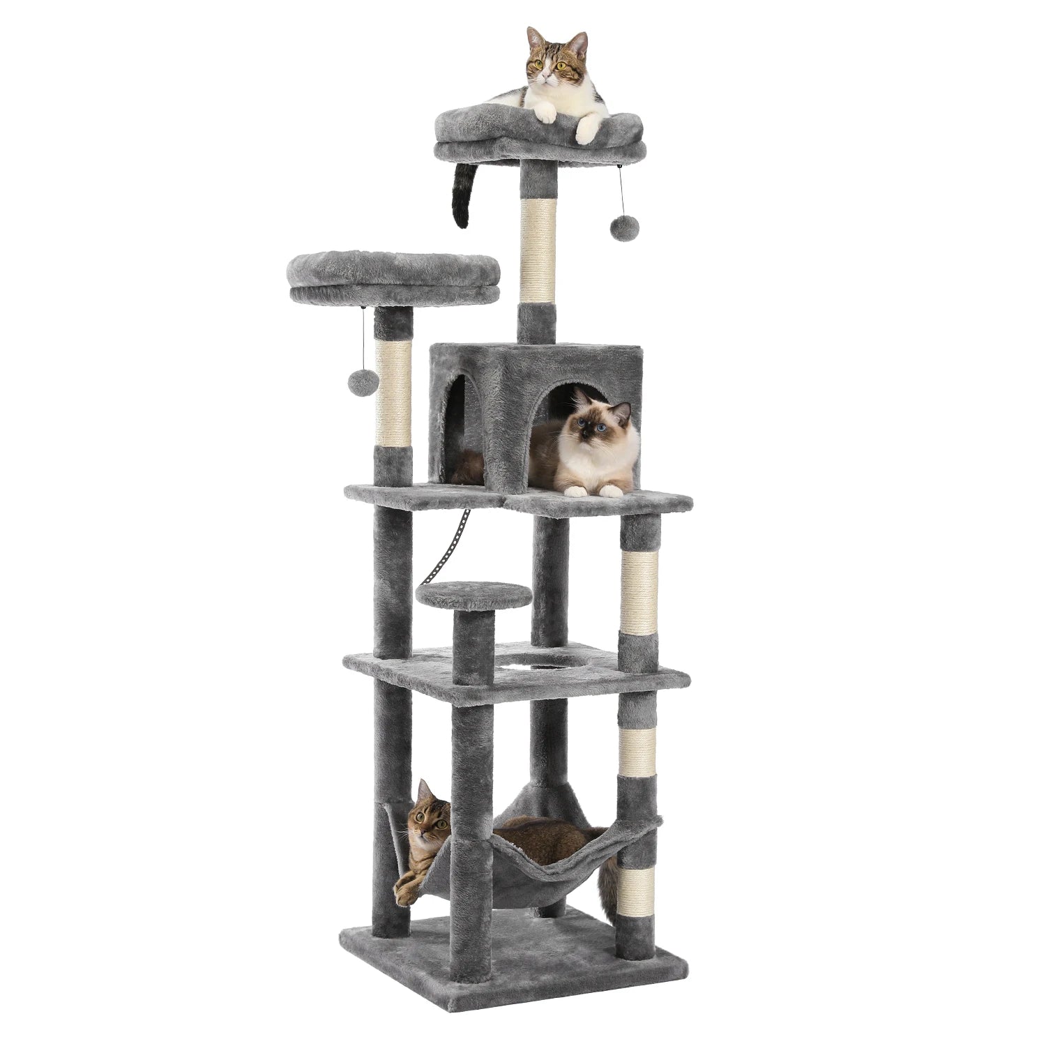 MimoPaws Feandrea Premium Árbol para Gatos, 180cm de Altura