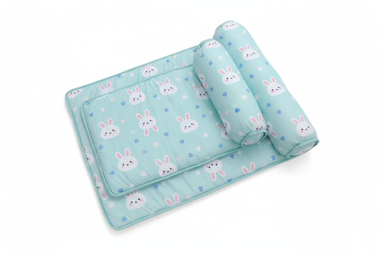 Cama refrescante de seda helada