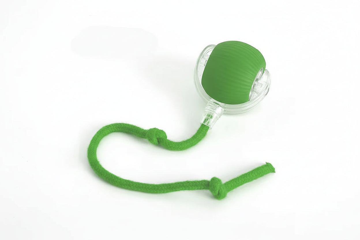 Pelota con cola recargable y sensor de movimiento