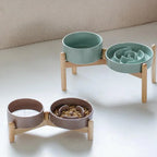 Mesita elegante estilo japones para mascotas