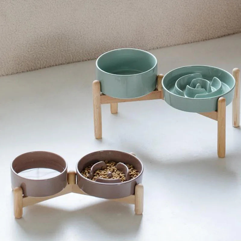 Mesita elegante estilo japones para mascotas