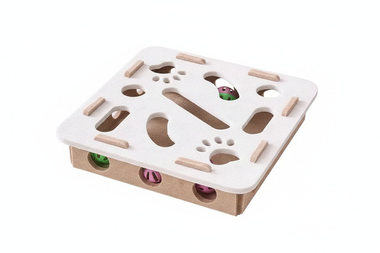 Juguete rompecabezas interactivo para gatos