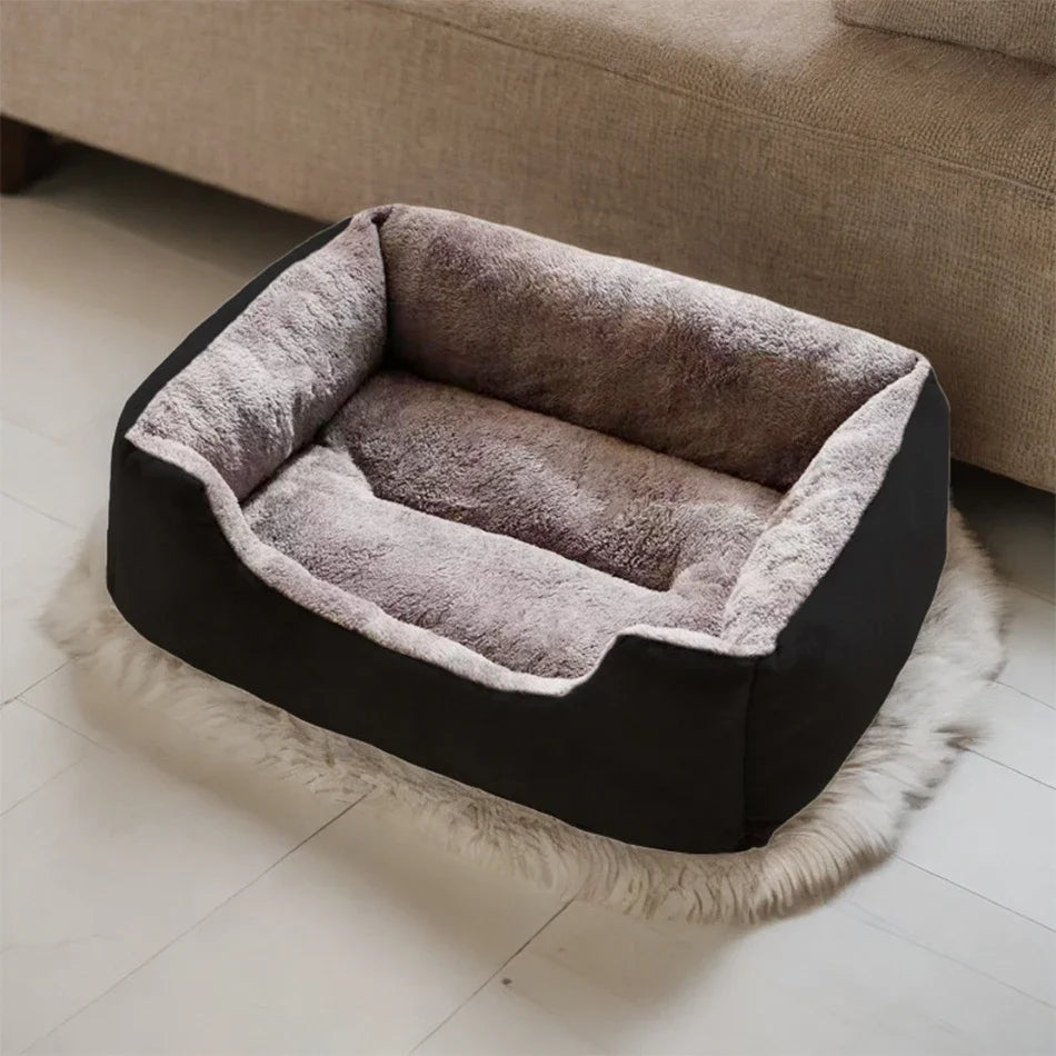 Cama tipo cuna de algodón suave para mascotas