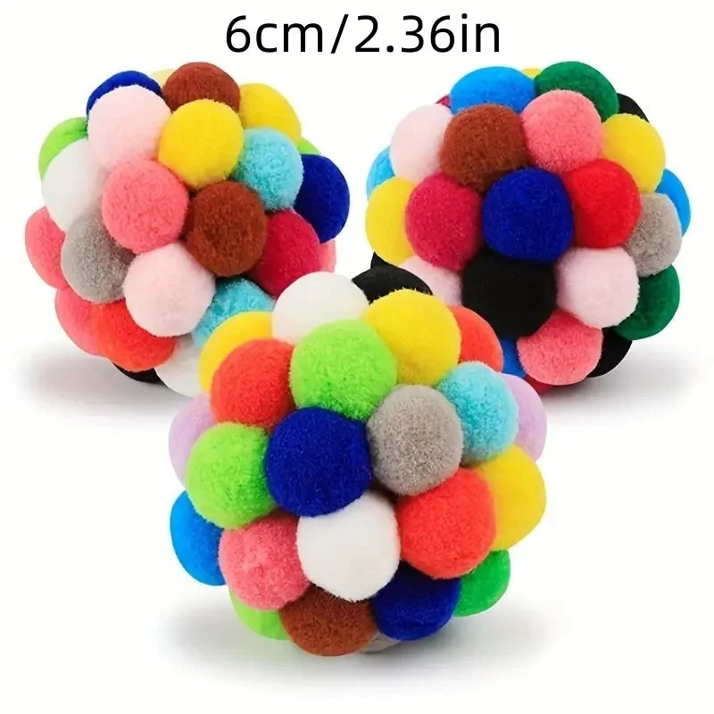 Pelota de peluche elásticas con sonido