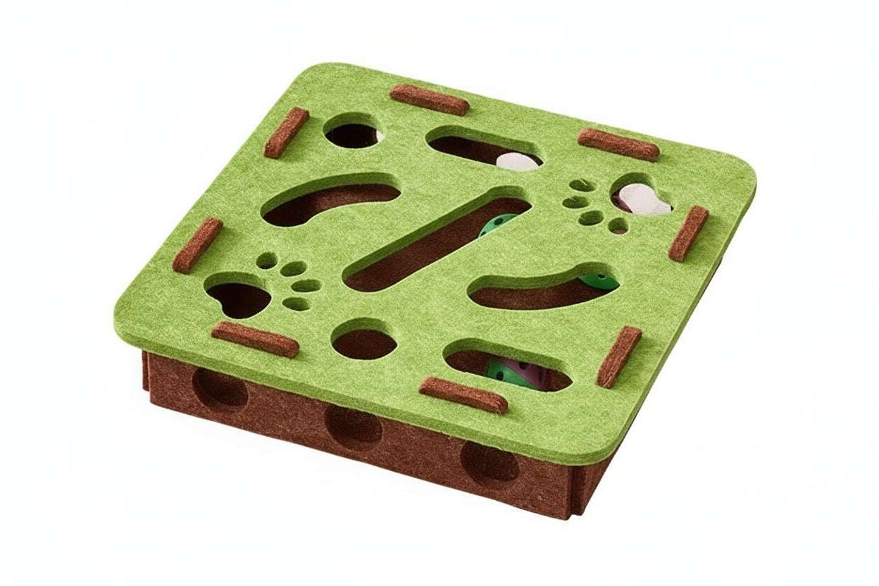 Juguete rompecabezas interactivo para gatos