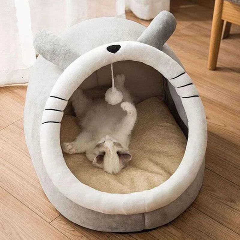 Cueva de sueño profundo y refugio Térmico para gatos