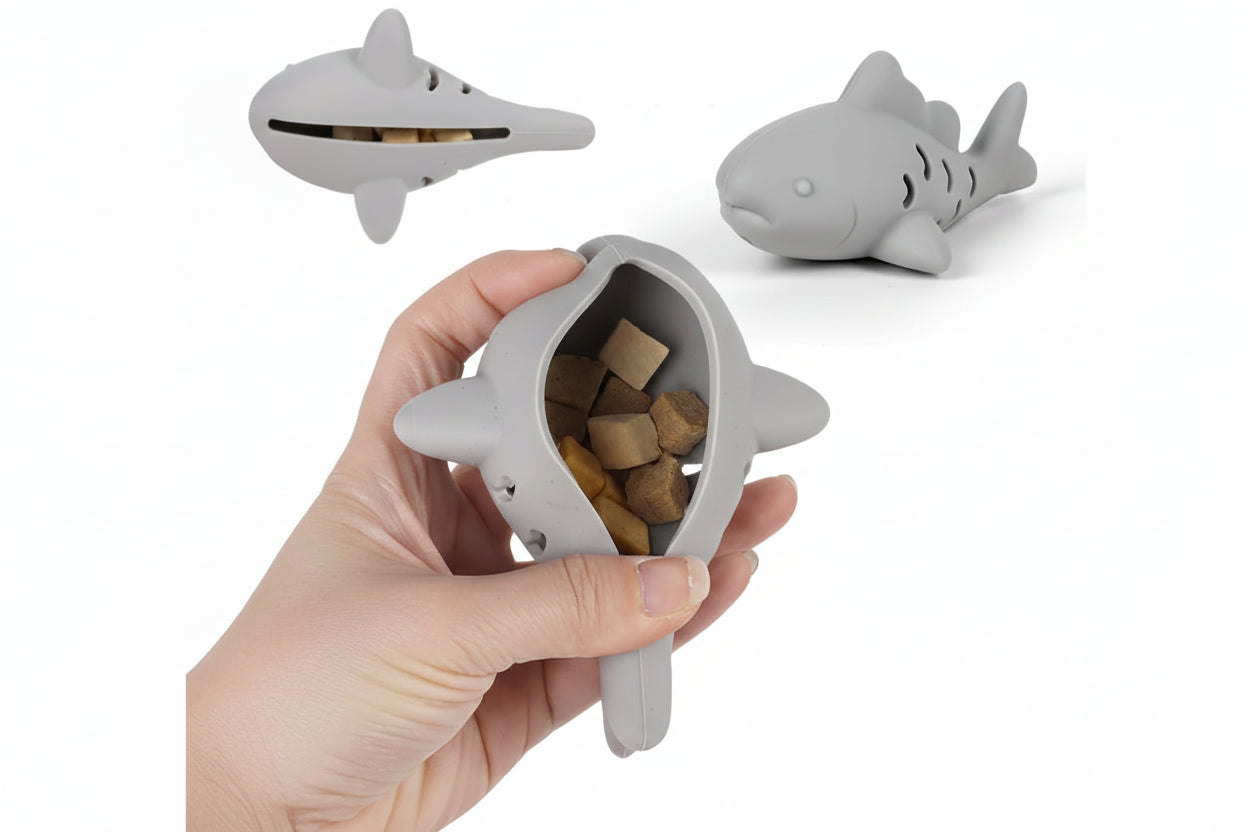 Mordedor Interactivo reforzado porta snacks para gatos