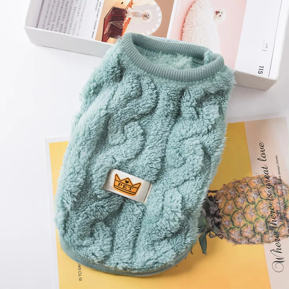 Ropa de Lana Suave y Acogedora para Mascotas Pequeñas
