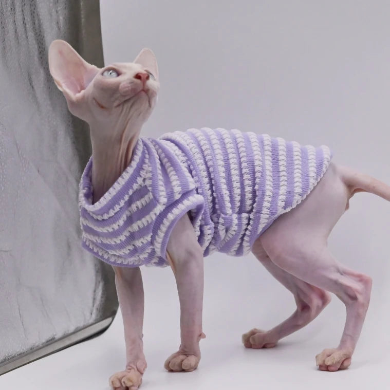 DUOMASUMI Chaleco de Verano para Gatos de Raza Sin Pelo