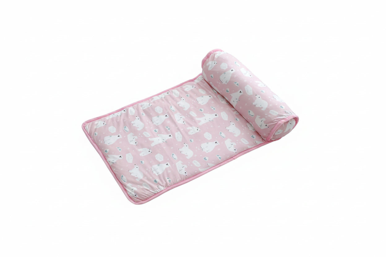 Cama refrescante de seda helada