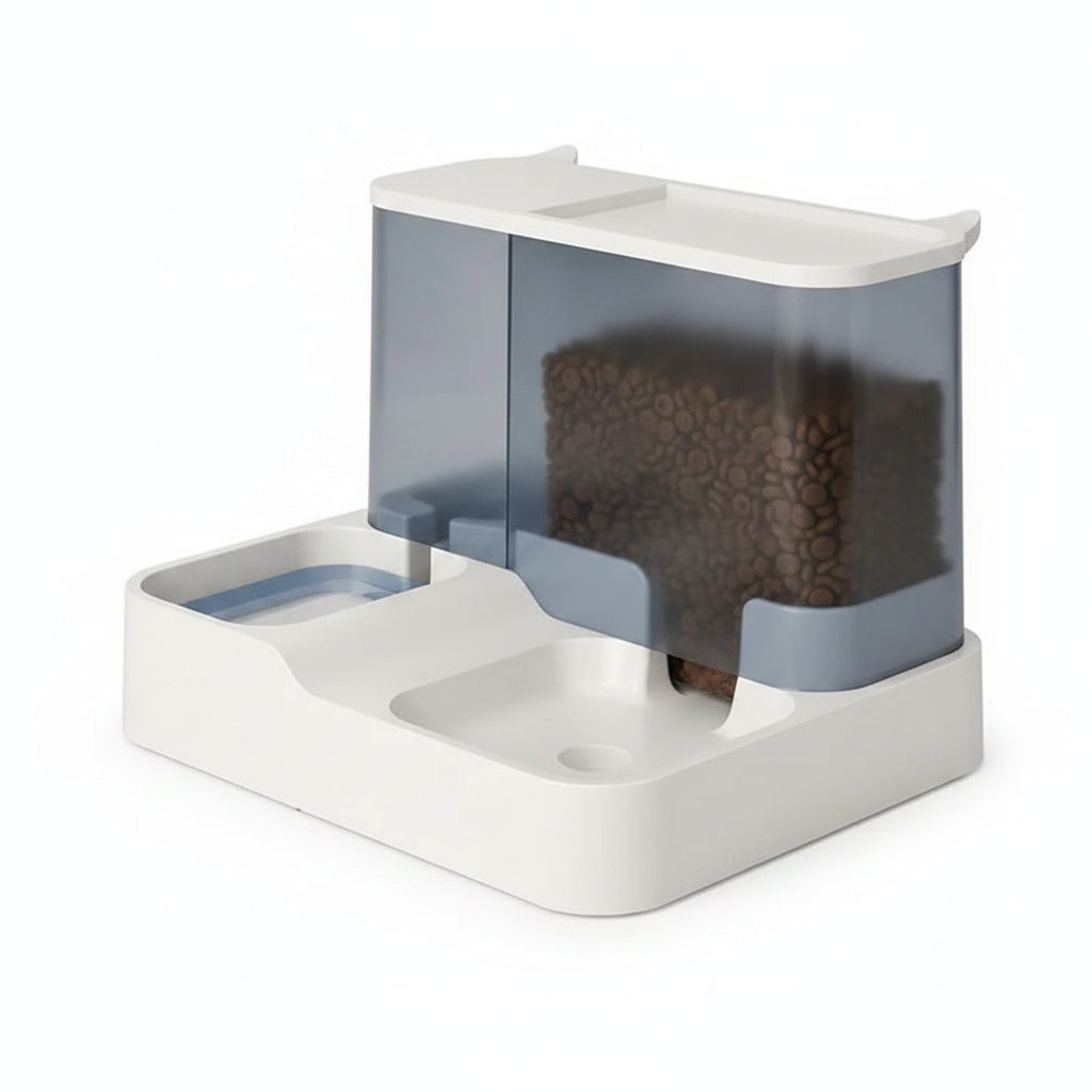 Alimentador resistente automático de gran capacidad de alimentos y agua