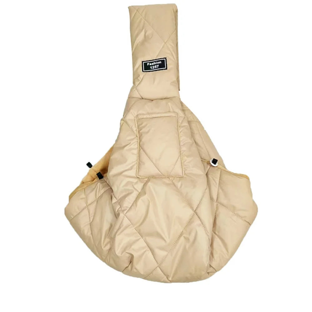 Transportín diagonal térmico para mascotas