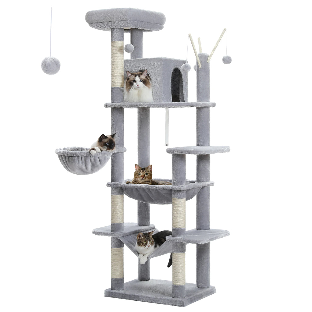 MimoPaws Feandrea Premium Árbol para Gatos, 180cm de Altura