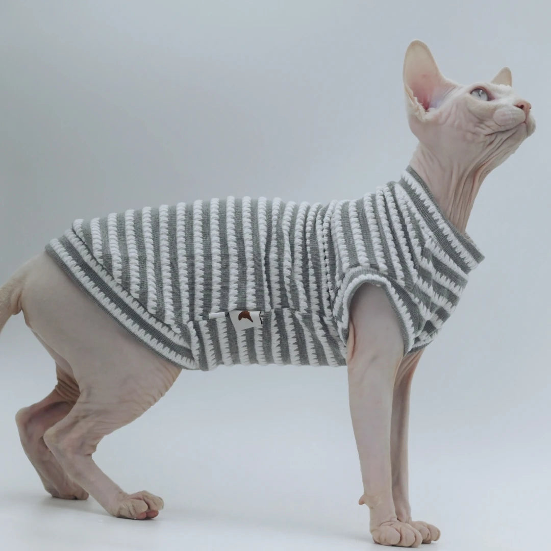 DUOMASUMI Chaleco de Verano para Gatos de Raza Sin Pelo