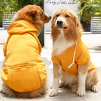 Sudadera de Lana con Capucha para Perros Grandes