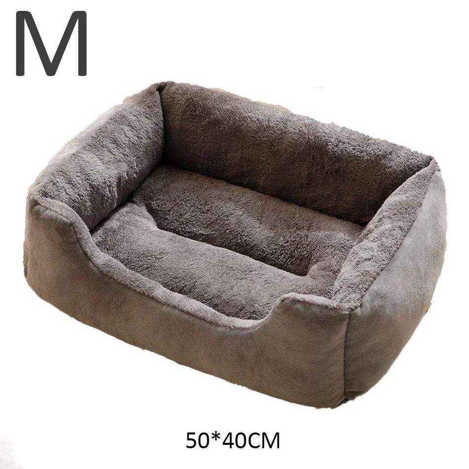 Cama tipo cuna de algodón suave para mascotas
