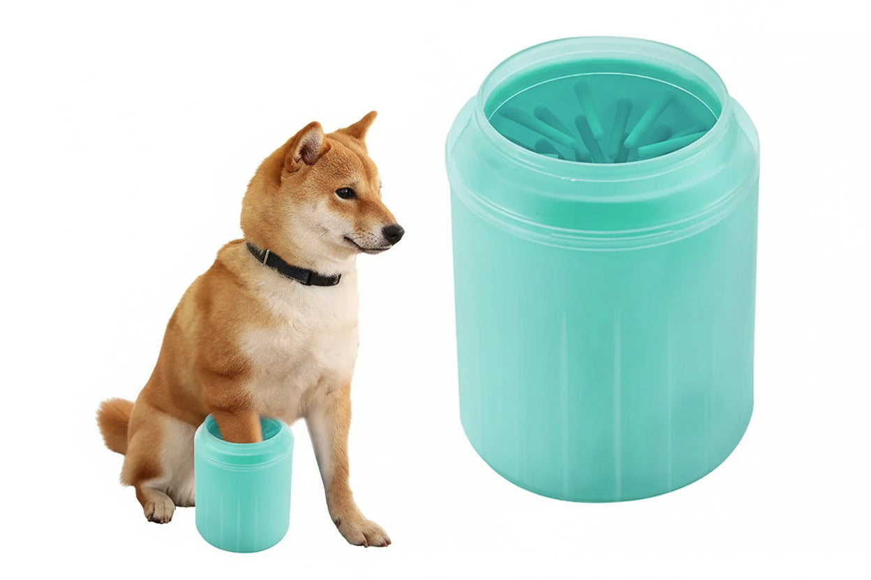 Limpiador de patas portátil para mascotas