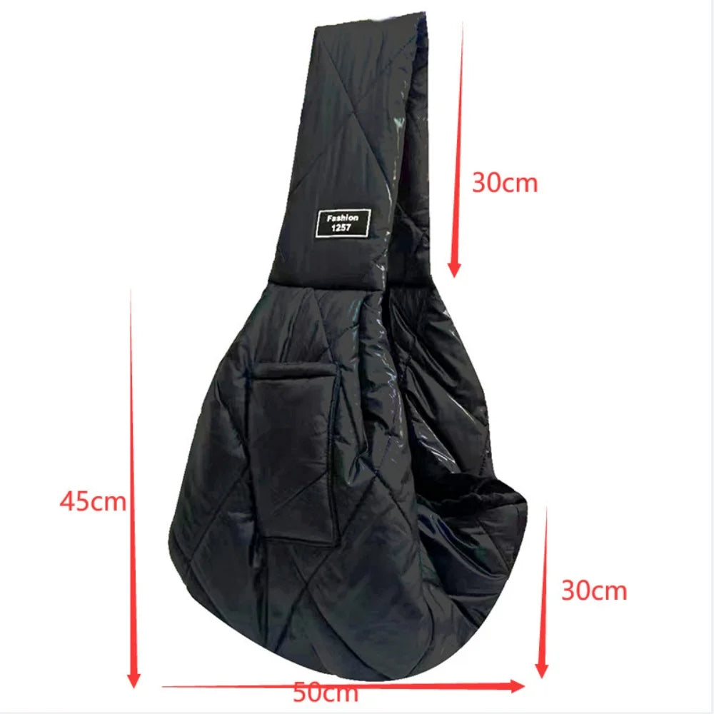 Transportín diagonal térmico para mascotas