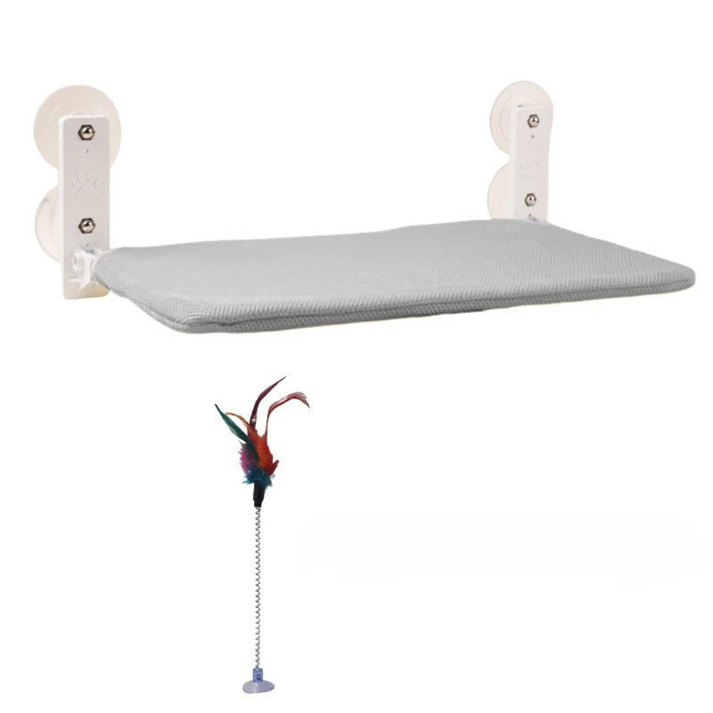 Cama para gatos con ventosa resistente