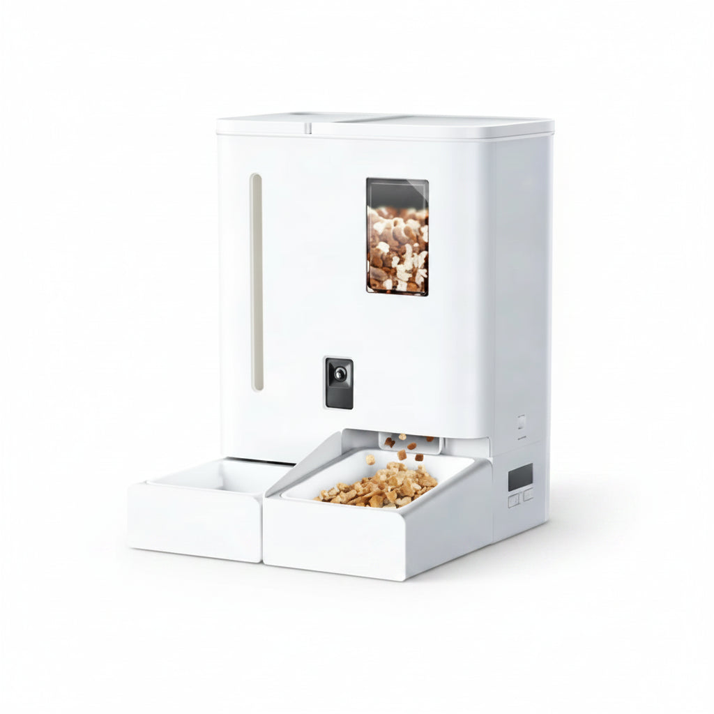 MimoPaws Dispensador Automático de Agua y Comida para Mascotas