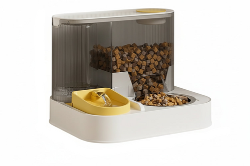 Alimentador automático 2 en 1 para mascotas