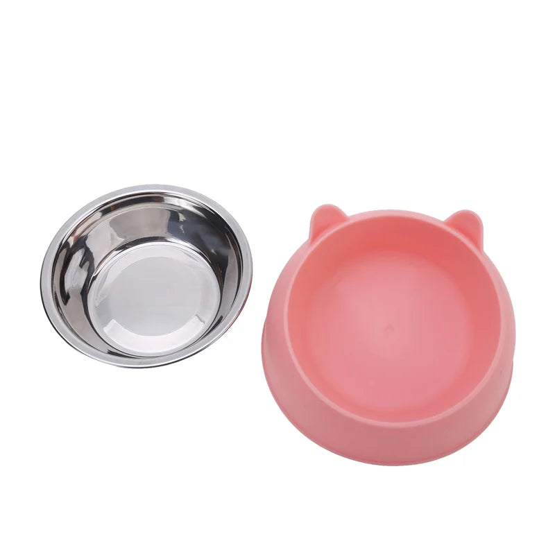 Comedero Inclinado de acero inoxidable para mascotas